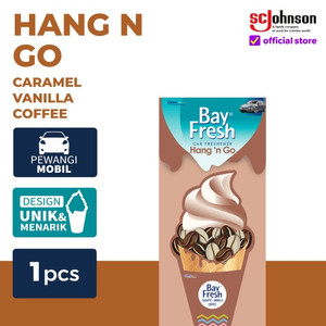 [EZR.0700839] Bayfresh Hang N' Go Caramel Vanilla Coffee