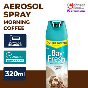[EZR.0700850] Bayfresh Aerosol Morning Coffee 320mL - Pengharum Ruangan