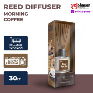 [EZR.0700852] Bayfresh Reed Diffuser Device Pengharum Ruangan Morning Coffee