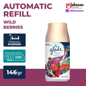 [EZR.0700855] Glade Matic Spray Wild Berries Refill 146gr - Pengharum Ruangan