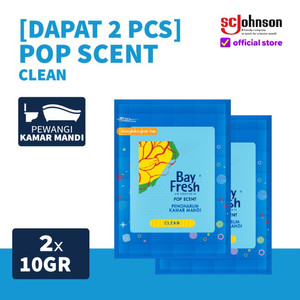 [EZR.0700859] [Dapat 2 Pcs] Bayfresh Pop Scent Clean 10gr