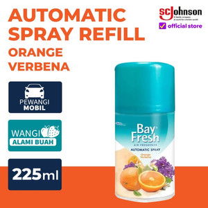 [EZR.0700861] Bayfresh Matic Spray Orange Verbena 225mL Pengharum Ruangan