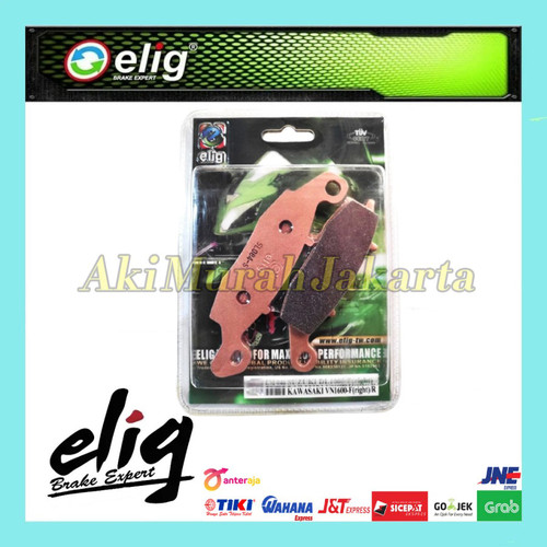 [EZR.0700947] Kampas Rem Depan Versys 650 (F-R) Elig Sinter Em046