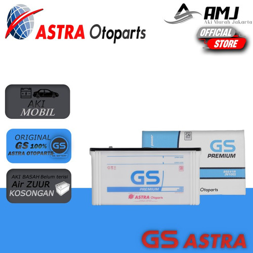 [EZR.0701087] Aki Solar Panel / Ups / Ltu Gs Premium Astra N100 / 95e41r 12v / 100ah