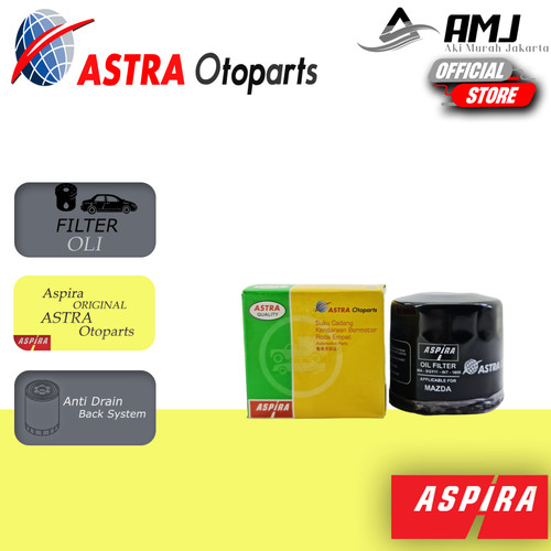 FILTER OLI ASPIRA MAZDA 2 / MAZDA 3 / FORD FIESTA / FORD LASER ORI