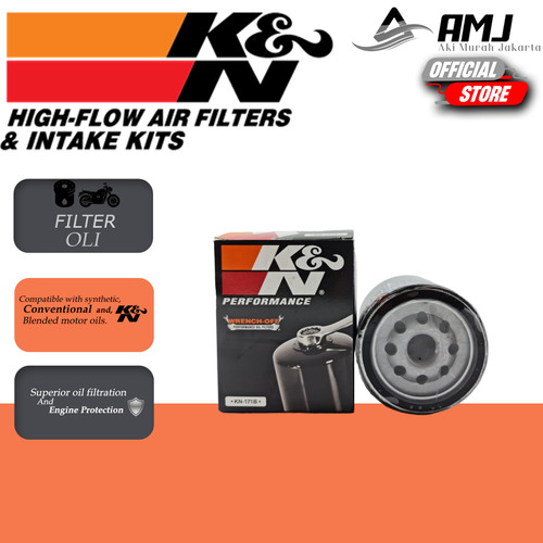 K&N Filter Oli Harley Davidson ROAD KING / SOFTAIL SLIM KN 171 ORI K&N