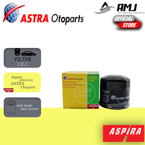 [EZR.0702305] Filter Oli ASPIRA COROLLA DX / KIJANG GRAND / KIJANG EFI 1.8 / DYNA
