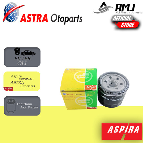 Filter Oli ASPIRA ATOZ / TIMOR / KIA RIO / KIA CARENS / VISTO / SEPHIA