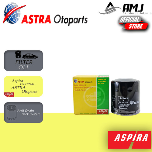 FILTER OLI ASPIRA 90915 INNOVA HARRIER FORTUNER ALPHARD HI-LUX KIJANG