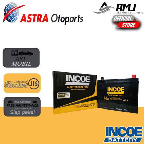 [EZR.0701528] Aki Mobil Toyota Innova Diesel 80D26L INCOE MF ASTRA Aki Kering 70Ah