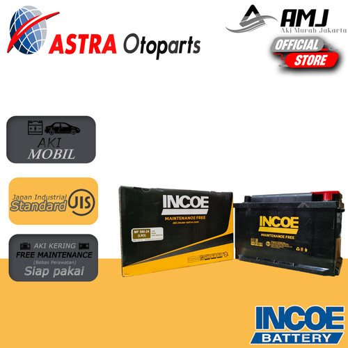 [EZR.0701593] Aki Mobil VW Caravelle 58024 INCOE ASTRA MF Aki Kering 12V / 80Ah