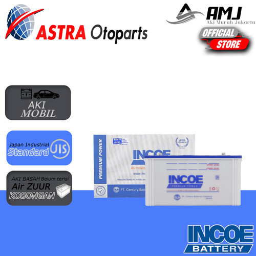 [EZR.0701634] AKI INCOE PREMIUM ASTRA N100 Aki Basah 12V / 100Ah