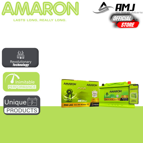 [EZR.0701736] Aki Mobil Ln3 /Din74l / Din84 Amaron Hi-Life 84ah Garansi 1 Tahun