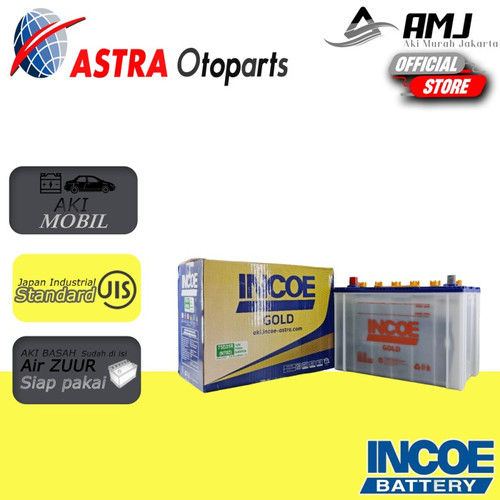 [EZR.0701757] Incoe Gold Basah N70Z 75Ah