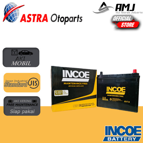 [EZR.0702028] Aki Mobil Nissan Sunny INCOE MF Astra NS60L Aki Kering 12V / 45 Ah