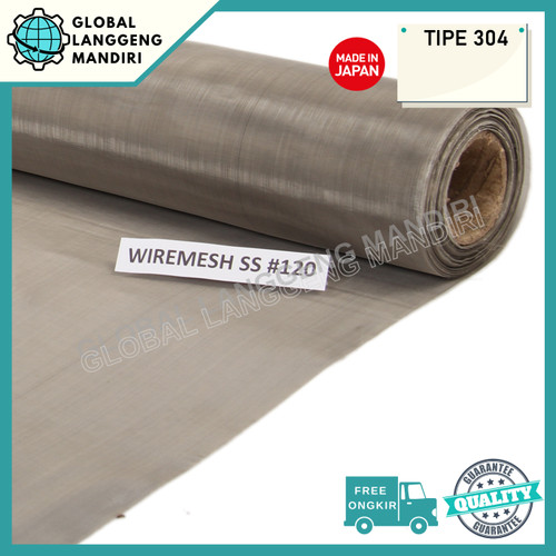 [EZM.1140012] SARINGAN OLI STAINLESS SUS 304 / WIRE MESH FILTER OIL MOTOR #120