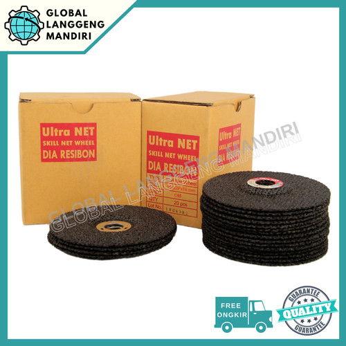 [EZM.1140022] ULTRA SKILL NET POLISHING WEELS / BATU GURINDA POTONG 4X2 ULTRA NET