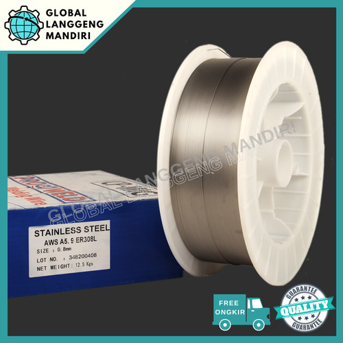 [EZM.1140036] KAWAT LAS MIG STAINLESS 0.8MM 308 CPROWELD (12.5KG) MIG WIRE SS 0.8MM