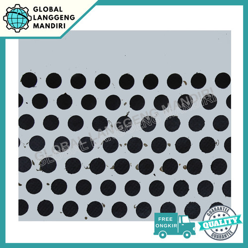[EZM.1140058] PLAT LUBANG STAINLESS PERFORATED 316 / PLAT LUBANG PERFORATED SS 316
