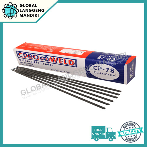 [EZM.1140096] KAWAT LAS BAJA CP-78 3.2MM (5KG) CPROWELD / ELECTRODE BESI CP78 3.2 MM