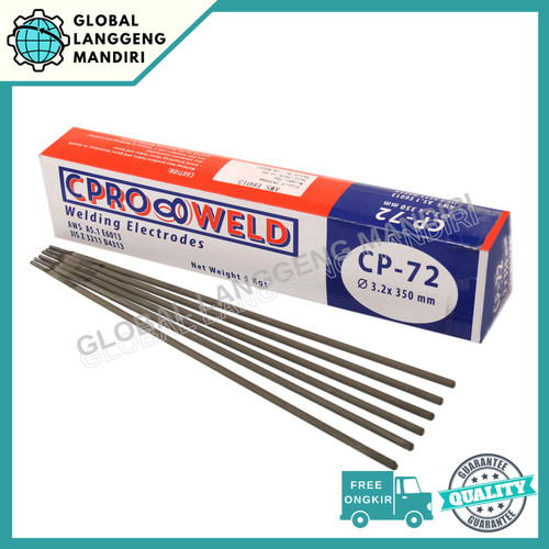 [EZM.1140099] KAWAT LAS CP-72 3.2MM (5KG) CPROWELD / ELECTRODE BESI CP72 3.2 MM