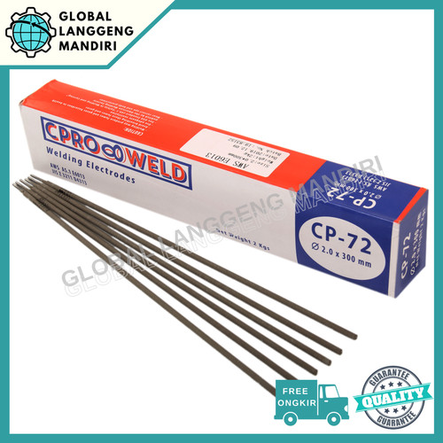[EZM.1140101] KAWAT LAS CP-72 2.0MM (2KG) CPROWELD / ELECTRODE CP72 2.0 MM BESI