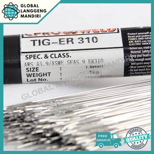 [EZM.1140140] KAWAT LAS ARGON CPROWELD TIG ER310L 1.6MM (1KG) / ER 310L FILLER ARGON