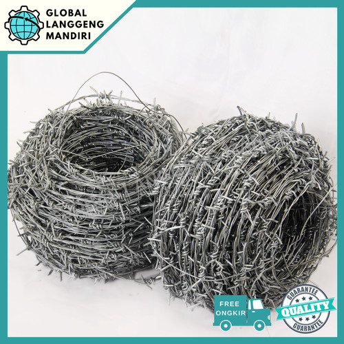 [EZM.1140144] KAWAT DURI BWG 14 GALVANIS / KAWAT DURI GALVANIS IMPORT / RAZOR WIRE