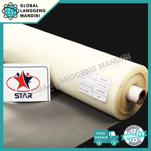 [EZM.1140179] WIRE MESH NYLON 40 1.5MX1M / SARINGAN NYLON #40 / SARINGAN POLYESTER