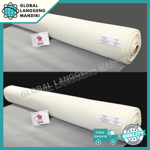 [EZM.1140182] WIRE MESH NYLON 14 1.5MX1M / SARINGAN NYLON #14 / SARINGAN POLYESTER