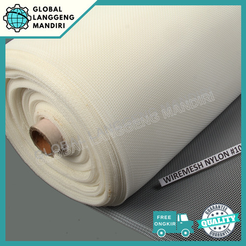 [EZM.1140183] WIRE MESH NYLON 10 1.5MX1M / SARINGAN NYLON #10 / SARINGAN PLASTIK
