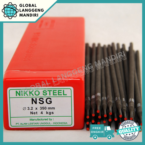 [EZM.1140279] KAWAT LAS NSG 3.2MM (4KG)/ NSG 3.2 MM NIKKOSTEEL NIKKO