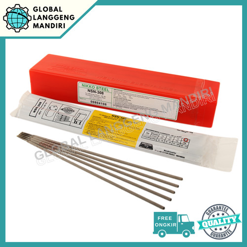 [EZM.1140292] Kawat las stainless Nikko STEEL NSN308 4.0MM (1KG) / NSN 308 4.0 MM