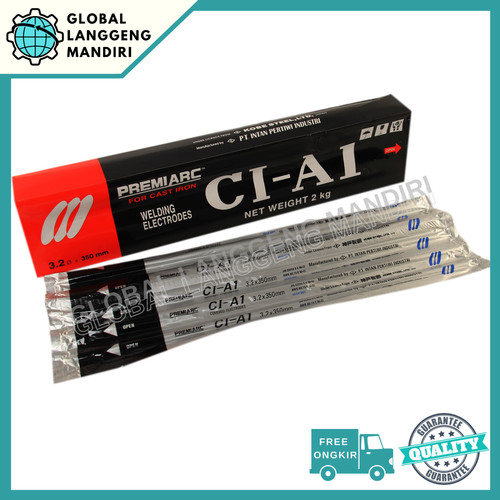[EZM.1140336] Kawat Las KOBELCO CI-A1 3.2MM (1KG) / CIA 1 KOBE STEEL CIA1 3.2 MM