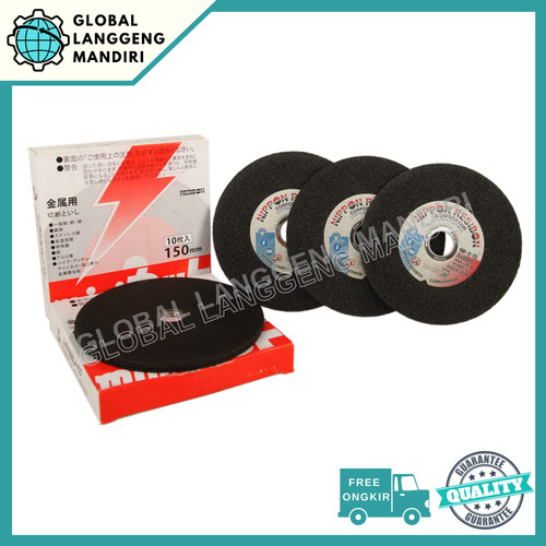 [EZM.1140338] BATU GERINDA POTONG 6X2 BATU GURINDA CUTTING 6X2 6" X2 NIPPON RESIBON