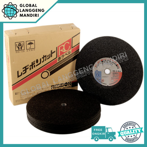 [EZM.1140341] BATU GERINDA NIPPON RESIBON POTONG 14X3 (1PC) / 14" X3 GURINDA CUTTING