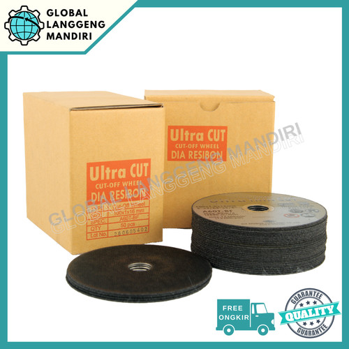 [EZM.1140349] BATU GERINDA POTONG ULTRA 4X1.0 GOLD (1PC) / CUTTING 4" THIN CUT 4"X1
