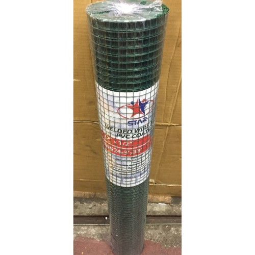 [EZM.1140355] KAWAT LOKET PVC 1/2X1/2" BWG24 (10M) KAWAT LOKET HIJAU 1/2X1/2 INCHI