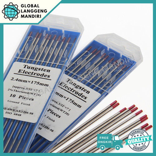 [EZM.1140378] KAWAT LAS TUNGSTEN 2.4 MM CPROWELD / TIG TUNGSTENS 2.4MM STAILESS