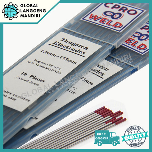 [EZM.1140380] KAWAT LAS TUNGSTEN 1.0 MM CPROWELD / TIG TUNGSTENS