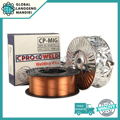 [EZM.1140418] Mig Wire Welding Wire c.o2 1.2mm / 1.2 mm Solid Wire KAWAT LAS CO