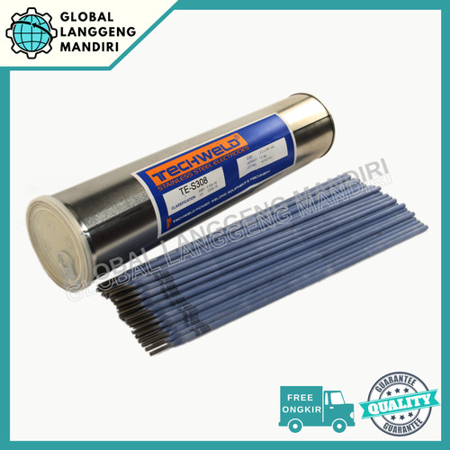 [EZM.1140425] Kawat Las TECHWELD TE-S308 3.2MM (1KG)/ TE 308 3.2MM Stainless