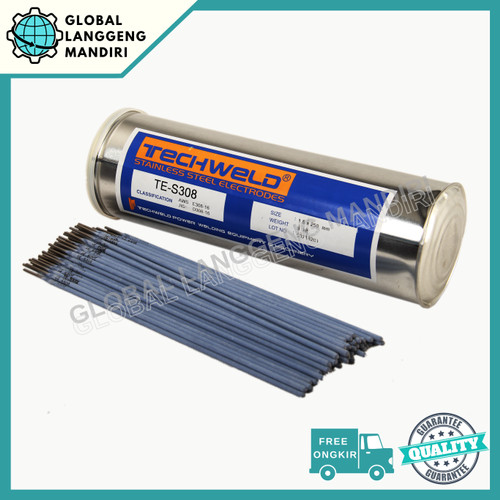 [EZM.1140428] Kawat Las Stainless TECHWELD TE-S308 1.6MM (1KG)/ TE S308 1.6 MM
