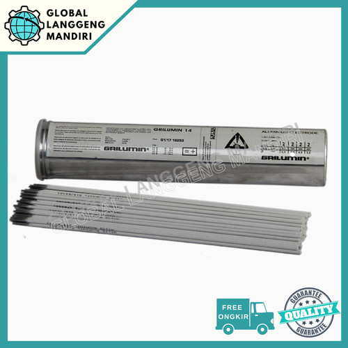 [EZM.1140429] Kawat Las GRILUMIN 14 3.2MM (1KG)/ GRILUMIN 14 3.2 MM ALUMUNIUM
