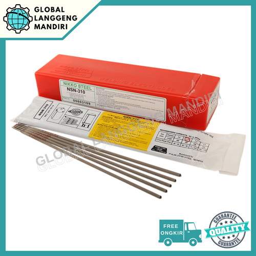 [EZM.1140453] Kawat las Nikko Steel NSN 310 2.6MM (1KG)/ NSN310 2.6 MM STAINLESS