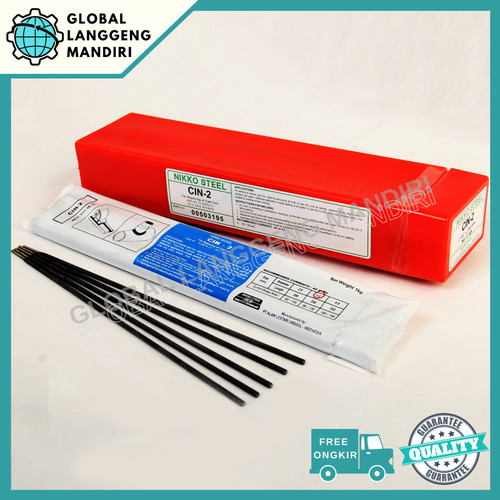 [EZM.1140458] Kawat Las Nikko CIN2 3.2MM (1KG)/ CIN 2 3.2 MM 3,2 MM 3,2MM
