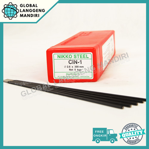 [EZM.1140461] Kawat las Nikko CIN1 2.6MM (1KG)/ CIN 1 2.6 MM 3,2mm 3,2 mm