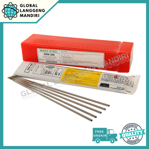 [EZM.1140464] Kawat Las Stainless Nikko NSN308 2.0MM (1KG)/ 2.0 MM 2,0MM NSN 308
