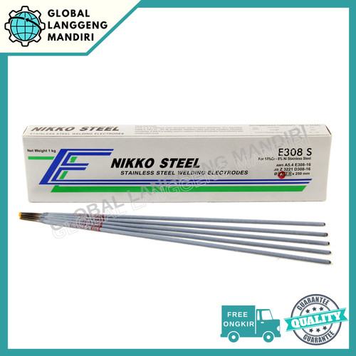 [EZM.1140465] Kawat las Stainless Nikko E308 1.6MM (1KG)/ E 308 1.6 MM 1,6MM
