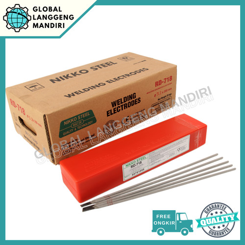 [EZM.1140467] Kawat Las Nikko RD718 3.2MM (5KG)/ RD 718 3.2 MM 3,2MM 3,2 MM